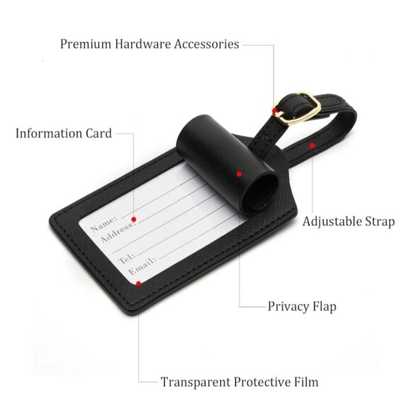 3/$25 NEW MR & MRS Luggage Tags - Picture 7 of 9